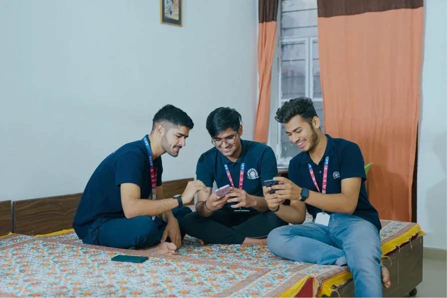 Arya College of Engineering boys hostel room