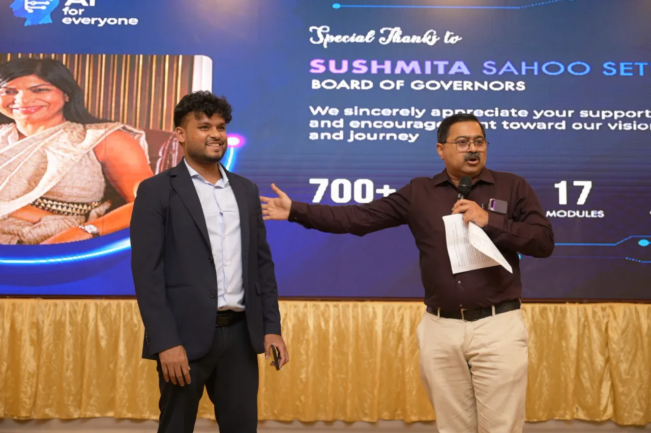 Student working on an AI product prototype — haldia-institute-of-technology