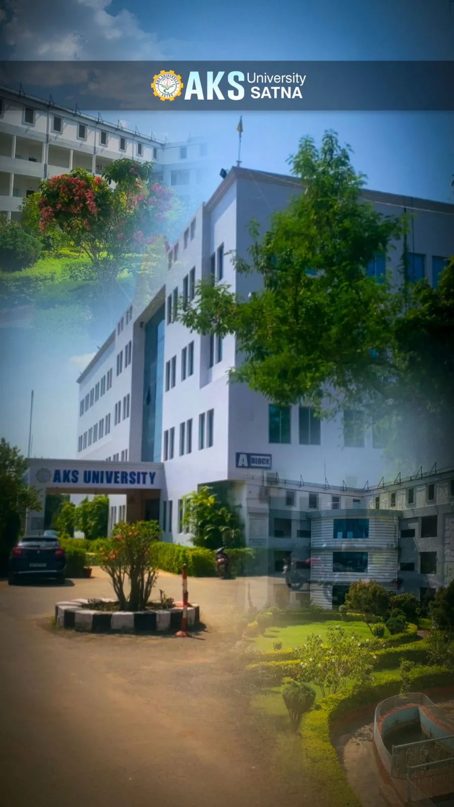 A Block — AKS University, Satna