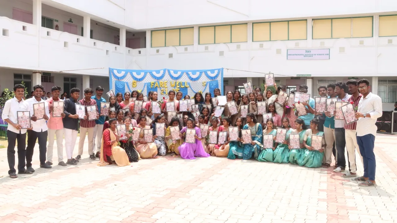Farewell Celebration 2026 — sresakthimayeil-institute-of-nursing-and-research-komarapalayam