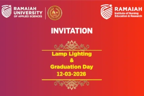 Lamp Lighting and Graduation Day 2026 — MS Ramaiah Institute of Nursing Education and Research
