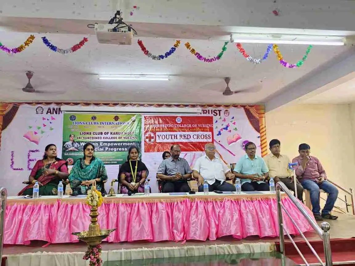 Women Empowerment social progress — sri-aurobindo-college-of-nursing-karur