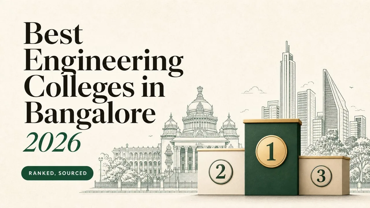 Best Engineering Colleges in Bangalore 2026 — ranked and sourced by CollegeAndFees