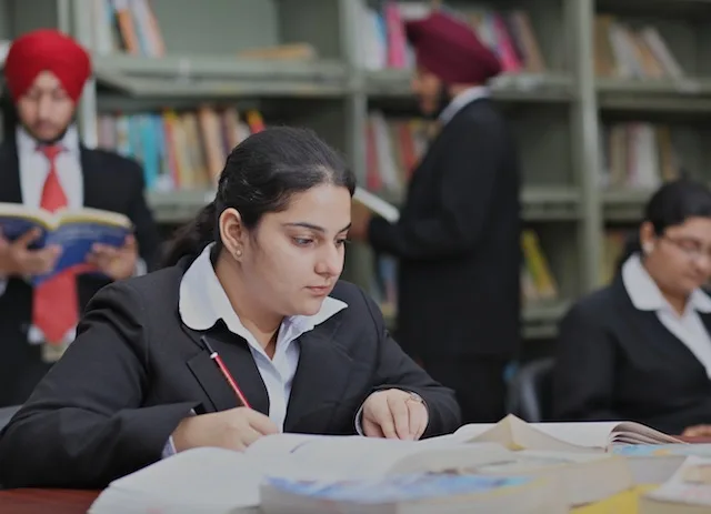Students learning — Guru Nanak Institute of Management