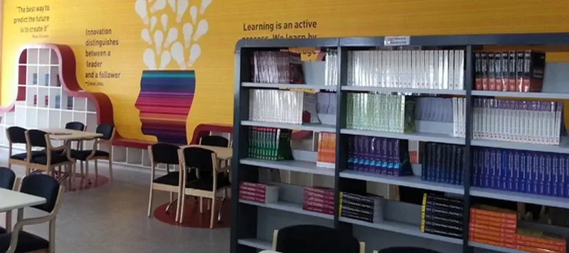 Central library — Dr. Sri Sri Sri Shivakumara Mahaswamy College of Engineering