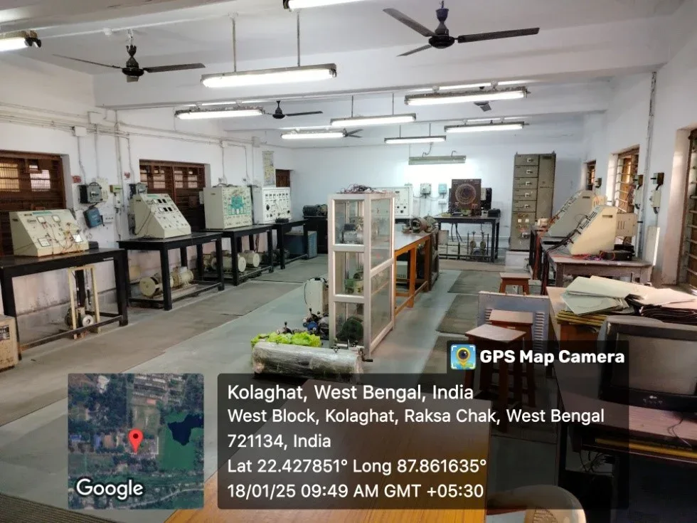 Electric Machine Lab — College of Engineering & Management, Kolaghat