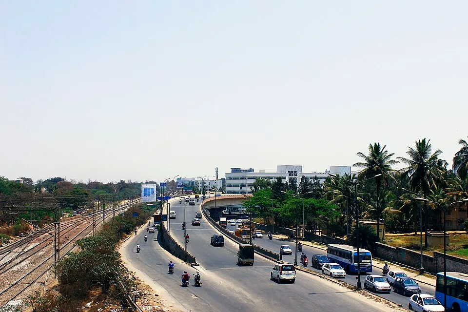 KR Pura Outer Ring Road flyover — government-polytechnic-channasandra-bengaluru