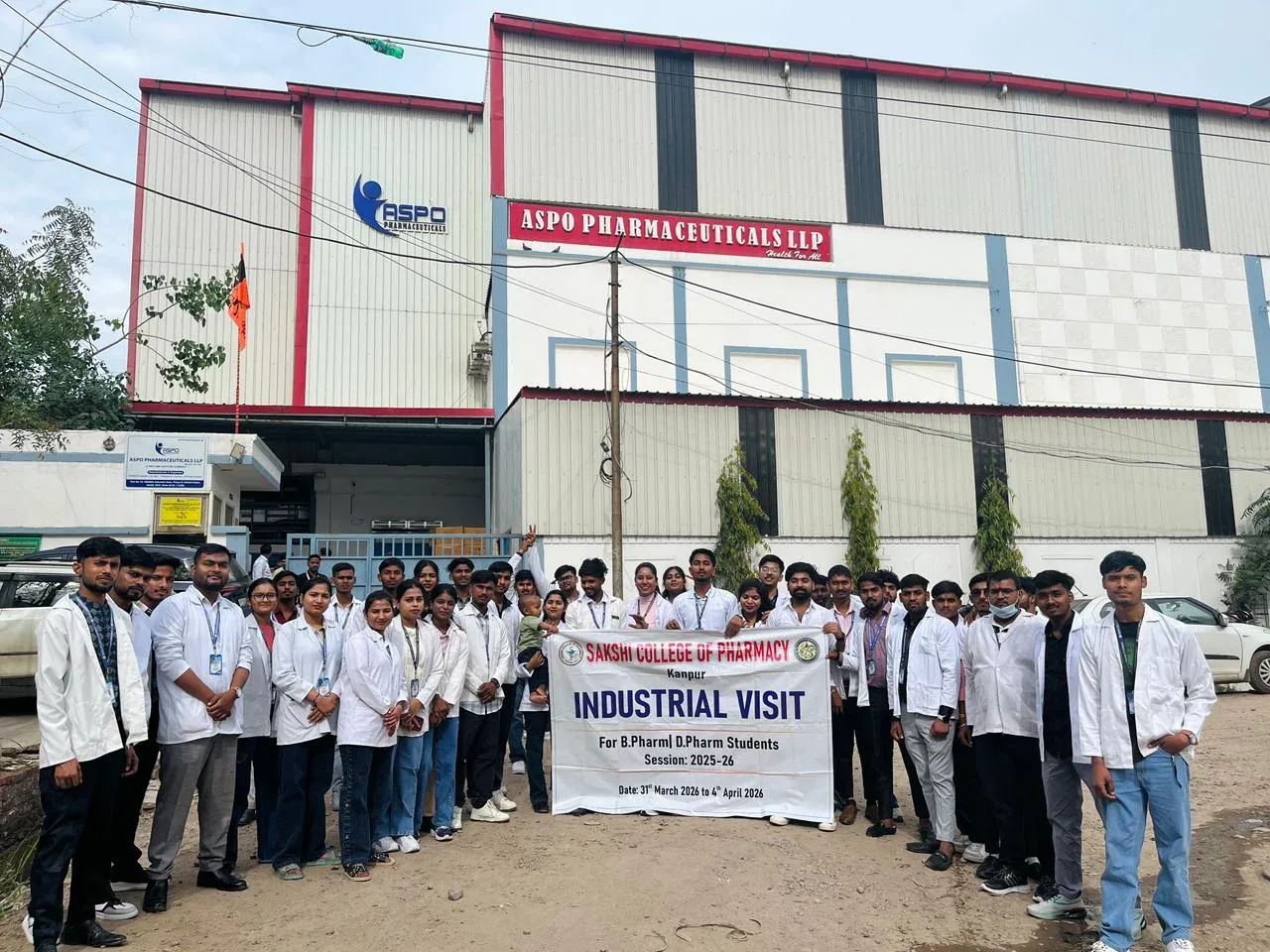 Industrial Visit — Sakshi College of Pharmacy