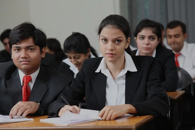 Students in classroom — Guru Nanak Institute of Management