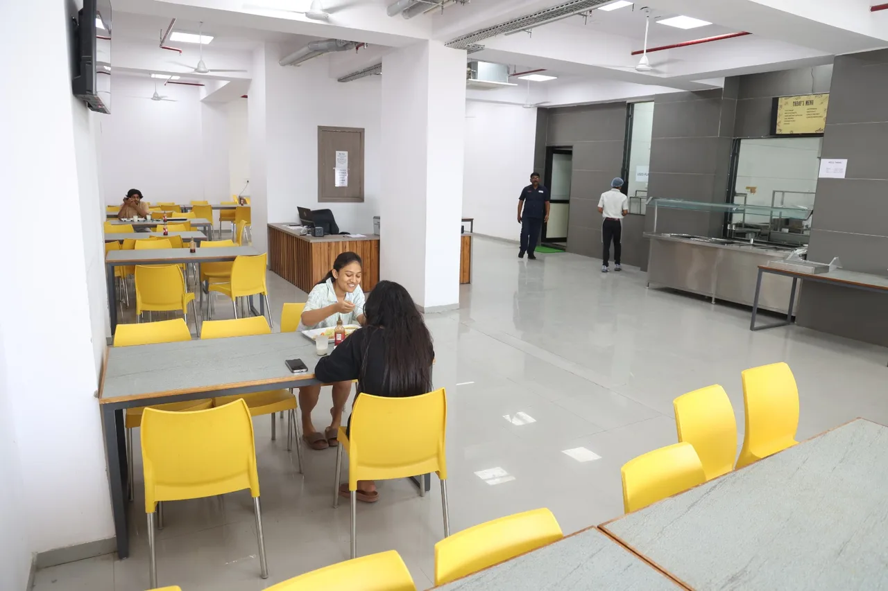 Mess seating — Karnavati University