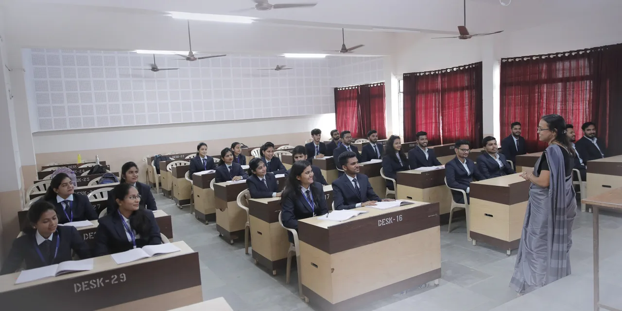 A view of Classroom with Acoustics — Chhatrapati Shahu Institute of Business Education and Research