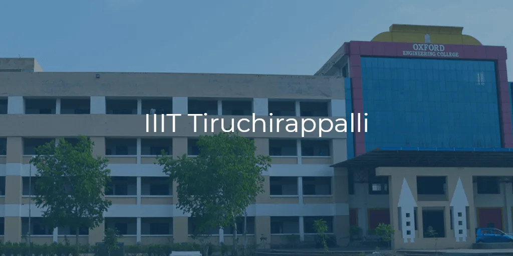 IIIT Trichy photo