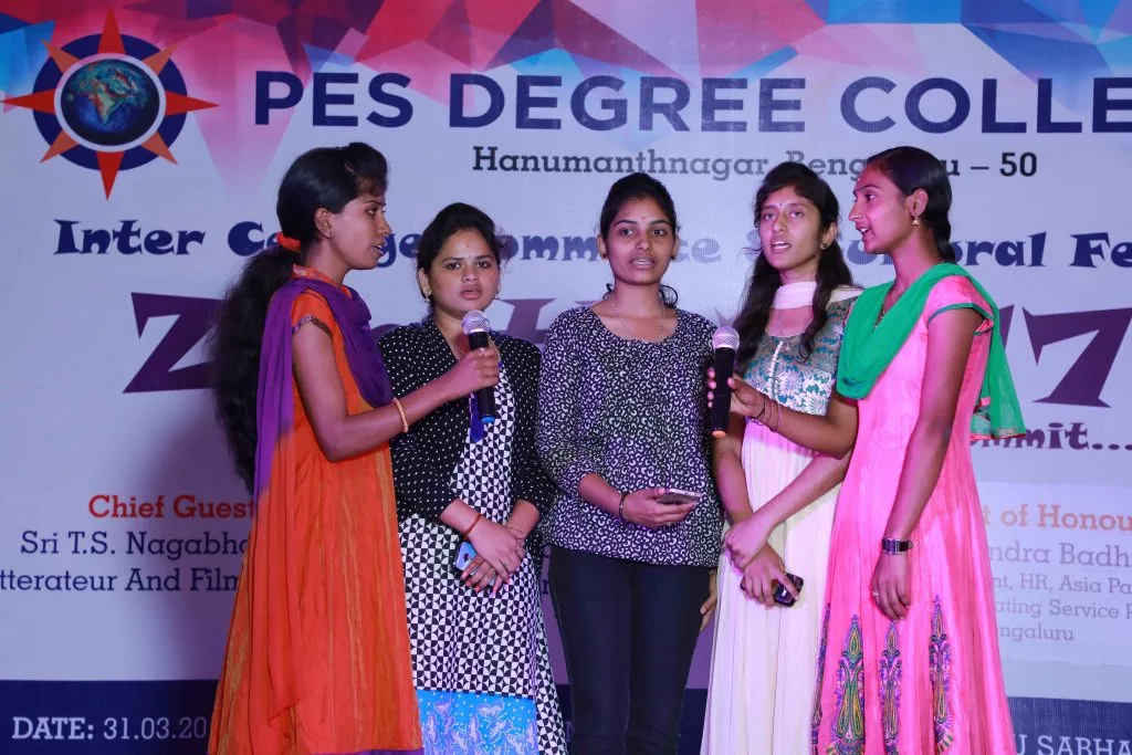 ZENITH 2017 an Inter College Commerce and Cultural Fest — gallery image 1 — PES Evening College, Hanumanthanagar