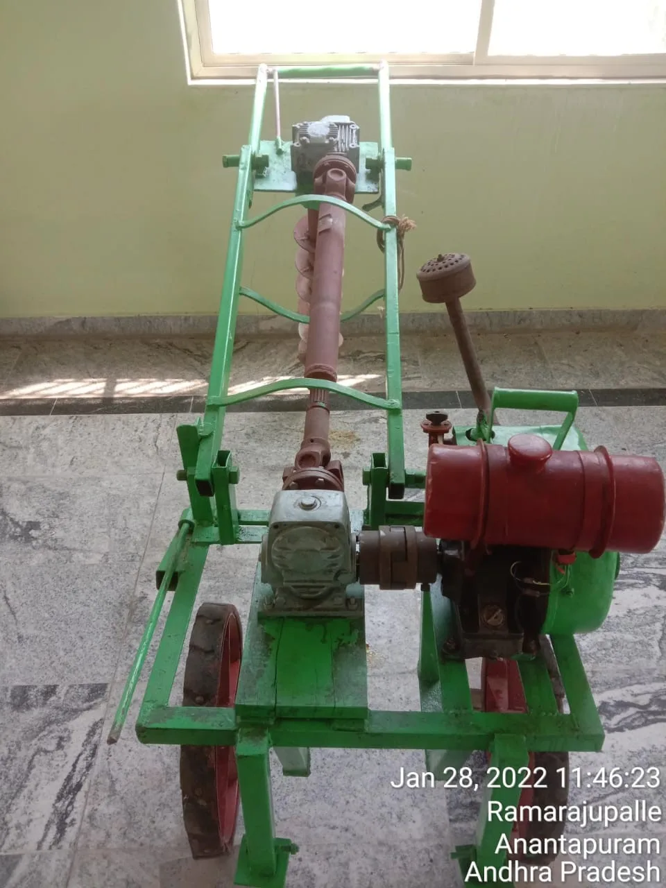 One Man Operated Earth Auger — GATES Institute of Technology