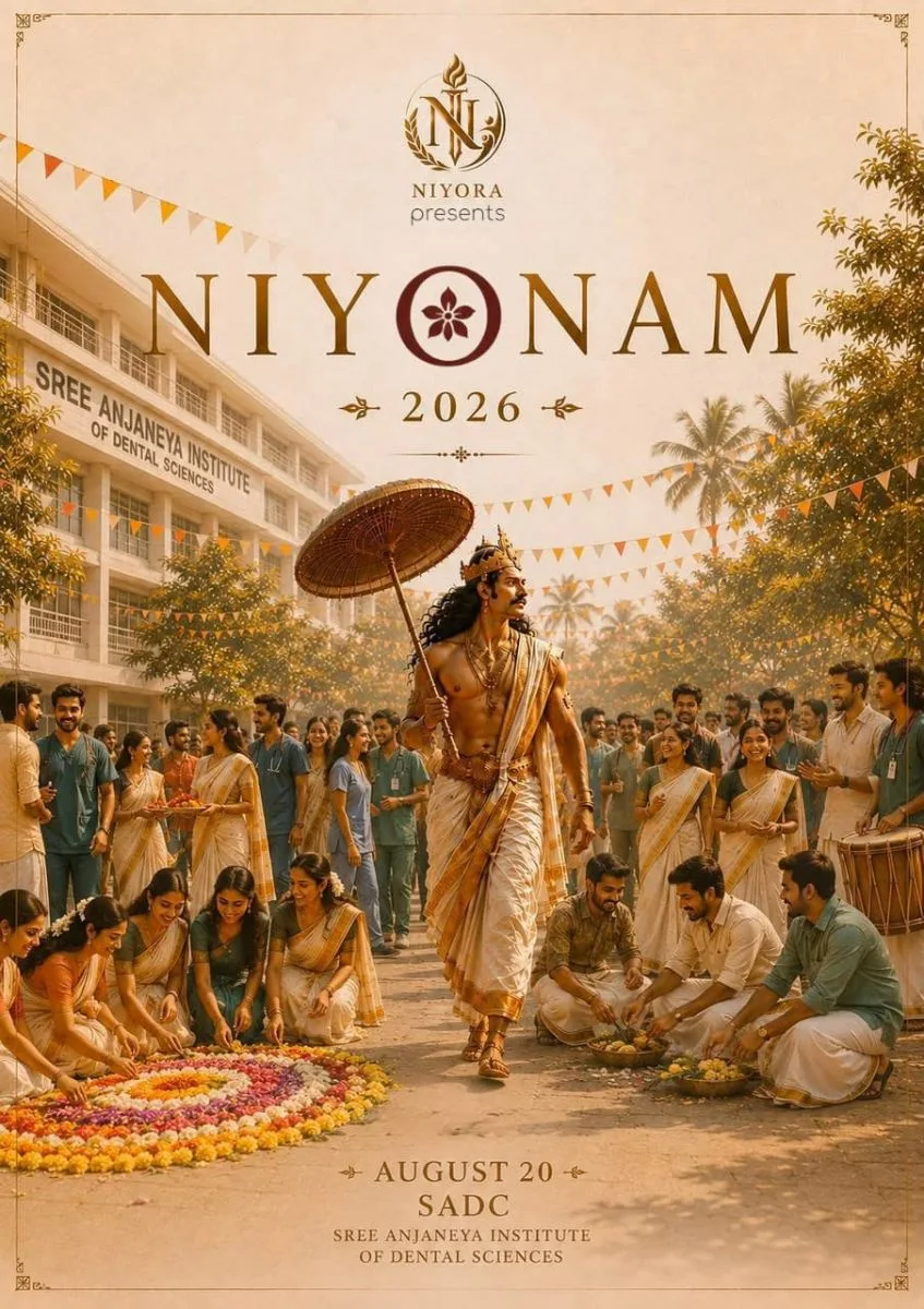 onam celebration 2026 — Sree Anjaneya Institute of Dental Sciences
