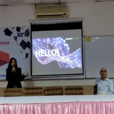 Narula Institute of Technology — Official Training Placement Gallery Seminar Classroom Image
