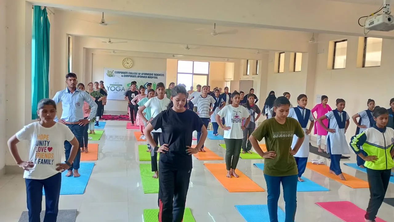 YOGA DAY CELEBRATION — Corporate College of Nursing