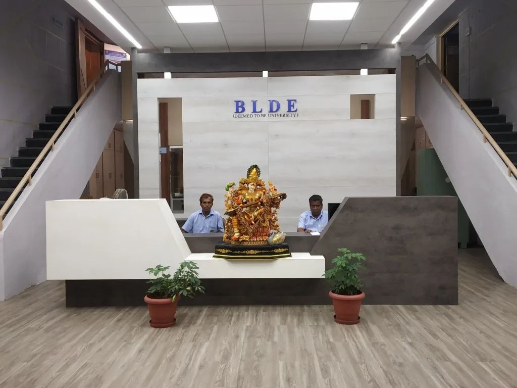 Library Entrance — BLDE (Deemed to be University)