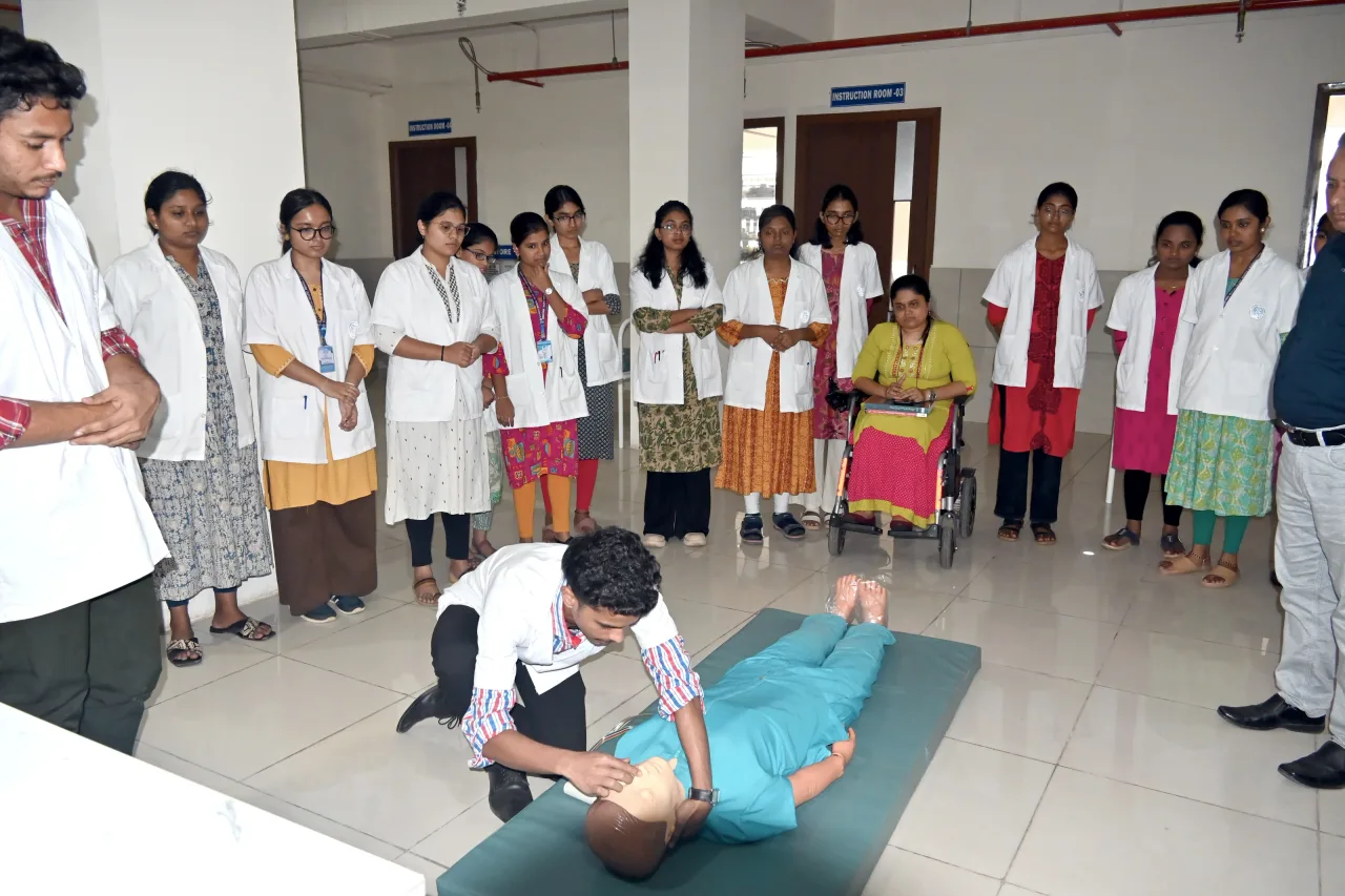 Skill Lab interior — S R Patil Medical College, Hospital and Research Centre