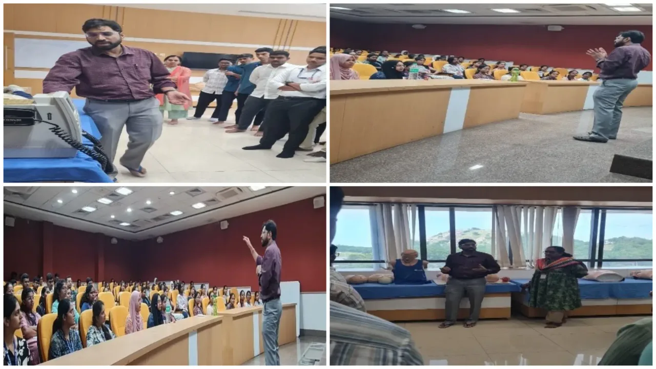 Skill Lab facilities briefing for new dental batch 2025 — Navodaya Dental College
