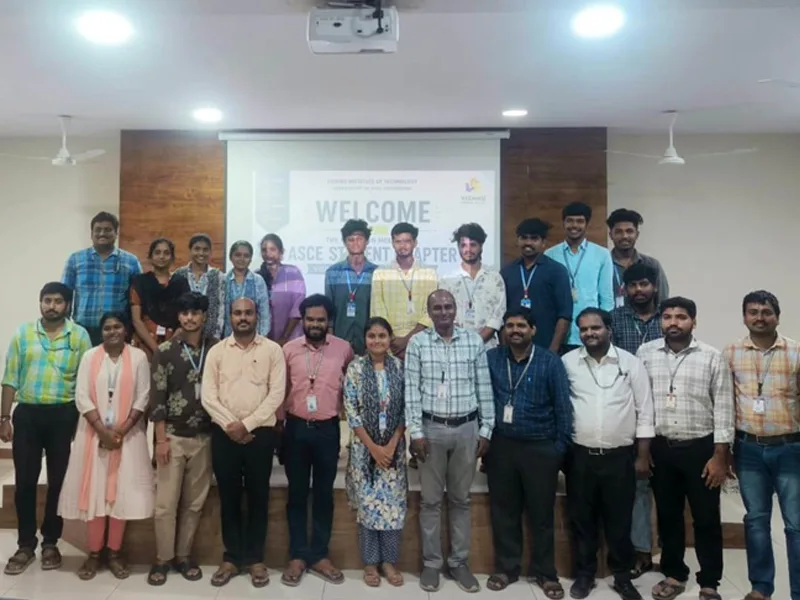 Initiation Meeting of the ASCE Student Chapter — Vishnu Institute of Technology (Autonomous)