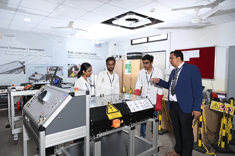 Electric Vehicle Lab — Jawaharlal Nehru Engineering College