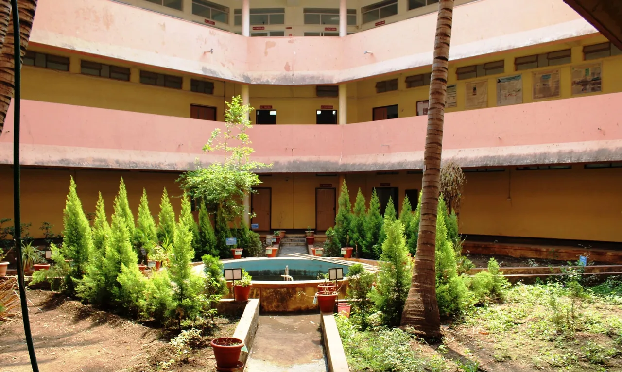 6Plant garden — D.S.T.S. Mandal's College of Pharmacy, Solapur