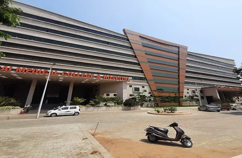 The Dr. N. D. Desai Hospital, the 799-bed teaching hospital on the Dharmsinh Desai University campus, Nadiad