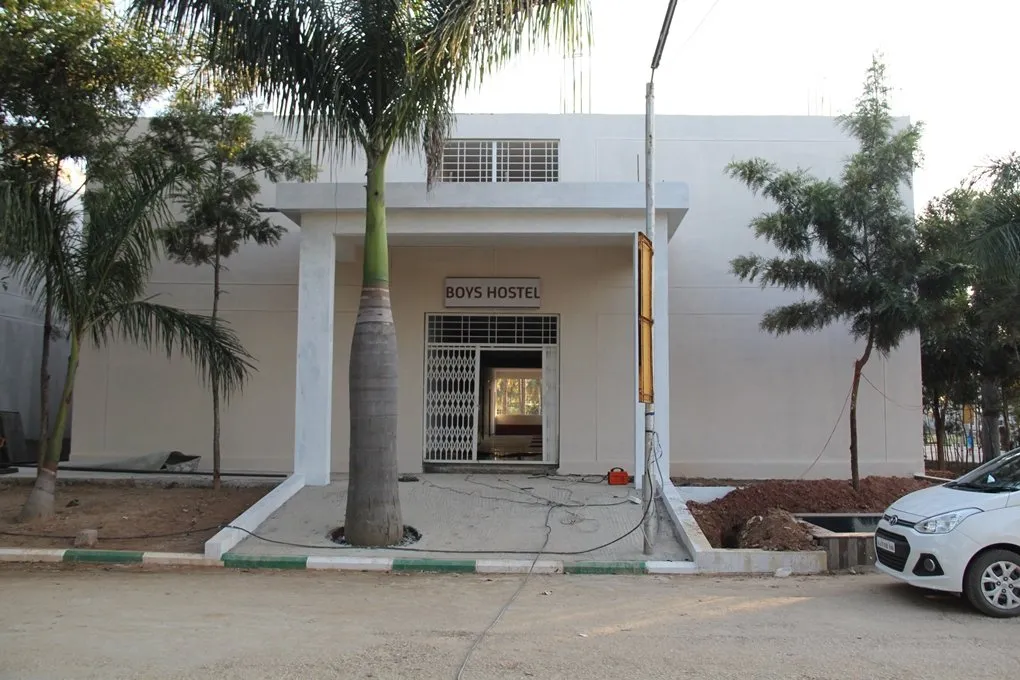 Boys hostel entrance on the East Point campus, Bengaluru