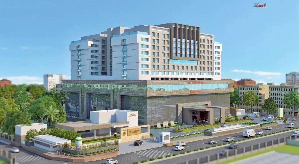Kiran Multi Super Specialty Hospital, the teaching hospital of Kiran Medical College, Surat
