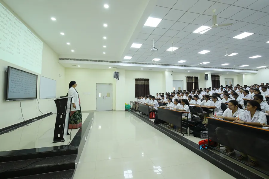 Lecture hall at Mamata Medical College