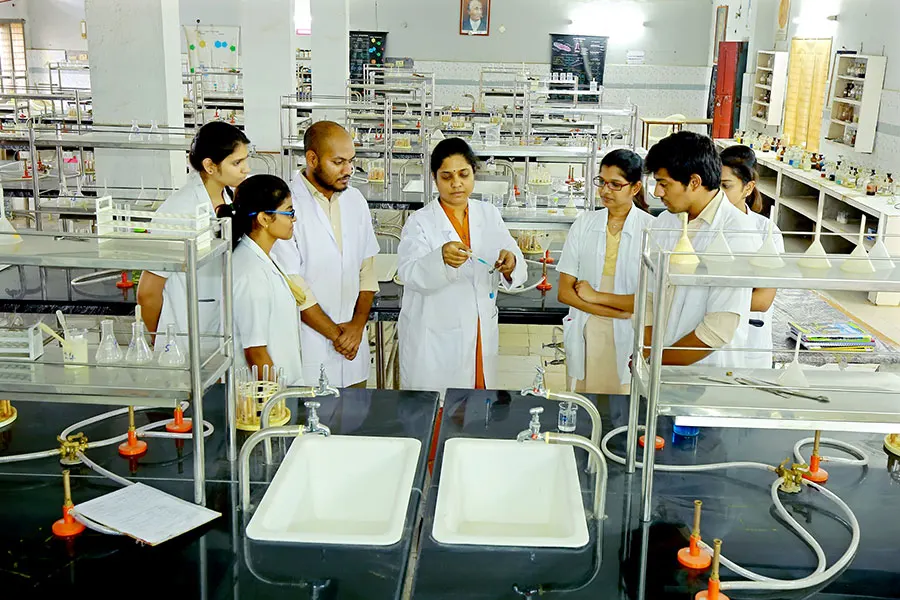 Laboratory facility at Mamata Medical College