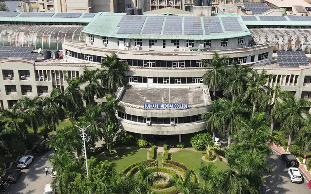 Subharti Medical College Meerut campus image from official website 2