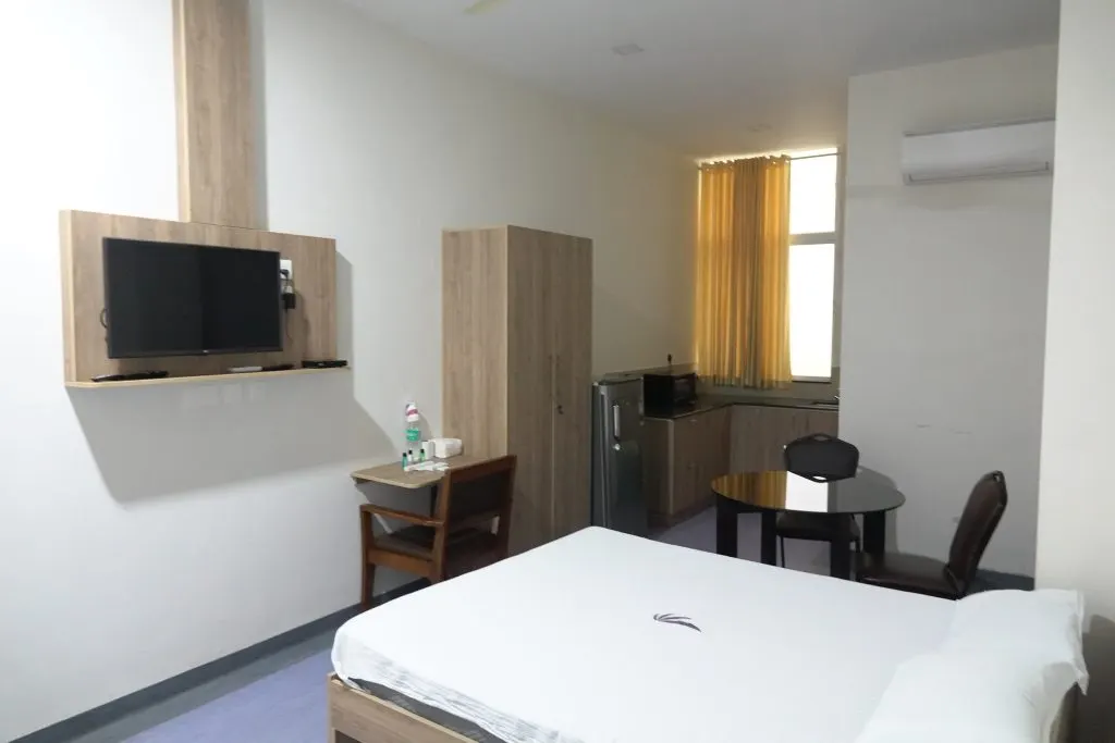 Hospital accommodation facility at Travancore Medicity